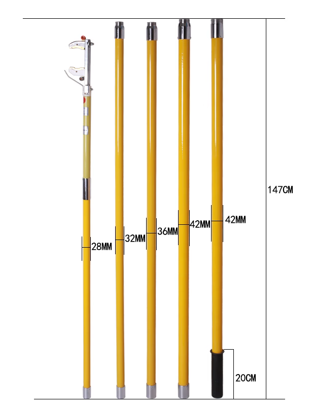 8米 XWE-1168 High Altitude Wiring Clamp