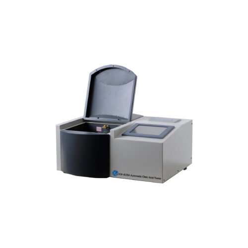 16_全自动油酸值测试仪_开盖_正方形居中 XW-825A Six-Cell Automatic Oleic Acid Tester/ Oil Acidity Tester / Transformer Oil Acid Value Analyzer / Insulating Oil Acid Value Analysis Equipment