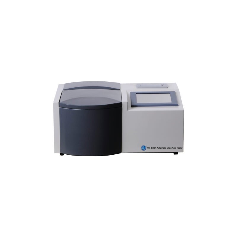 17_全自动油酸值测试仪_正面_正方形居中 XW-825A Six-Cell Automatic Oleic Acid Tester/ Oil Acidity Tester / Transformer Oil Acid Value Analyzer / Insulating Oil Acid Value Analysis Equipment