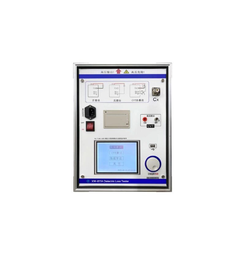 文字文稿1(1)_page-0001 XW-811A Dielectric Loss Tester / Tan Delta Tester
